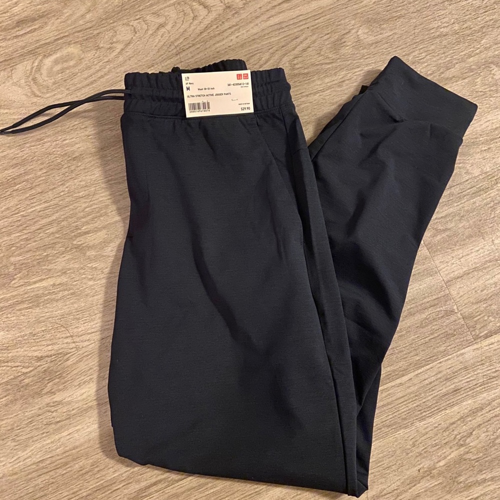 NWT UNIQLO Men Dry-Ex Ultra Stretch Active Pants